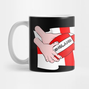 England Rugby Flag Mug